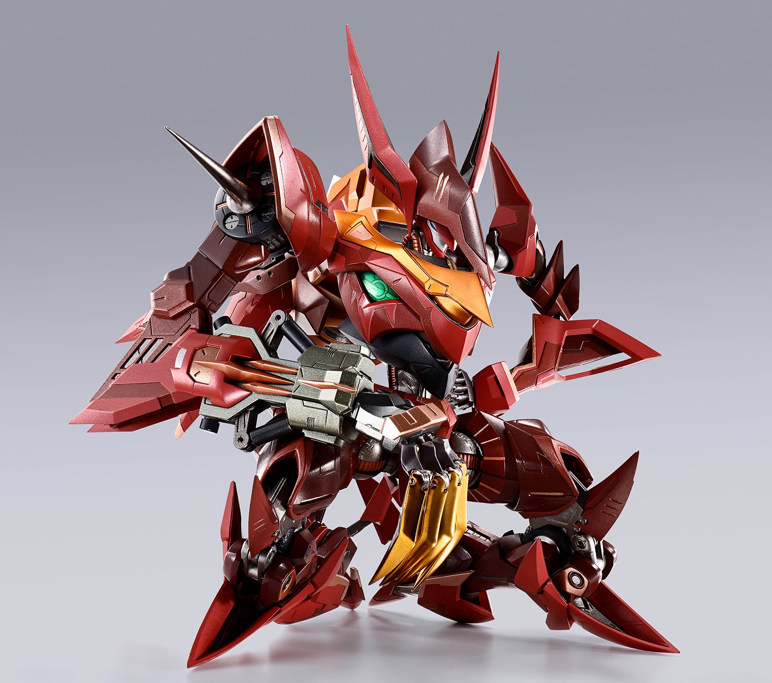 TAMASHII NATIONS - Code Geass: Lelouch of The Rebellion - R2 Seiten - Guren Type-08 Elements, Bandai Spirits Metal Build Dragon Scale Collectible