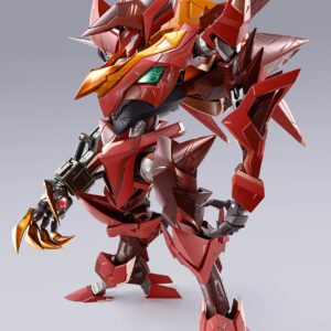 TAMASHII NATIONS - Code Geass: Lelouch of The Rebellion - R2 Seiten - Guren Type-08 Elements, Bandai Spirits Metal Build Dragon Scale Collectible