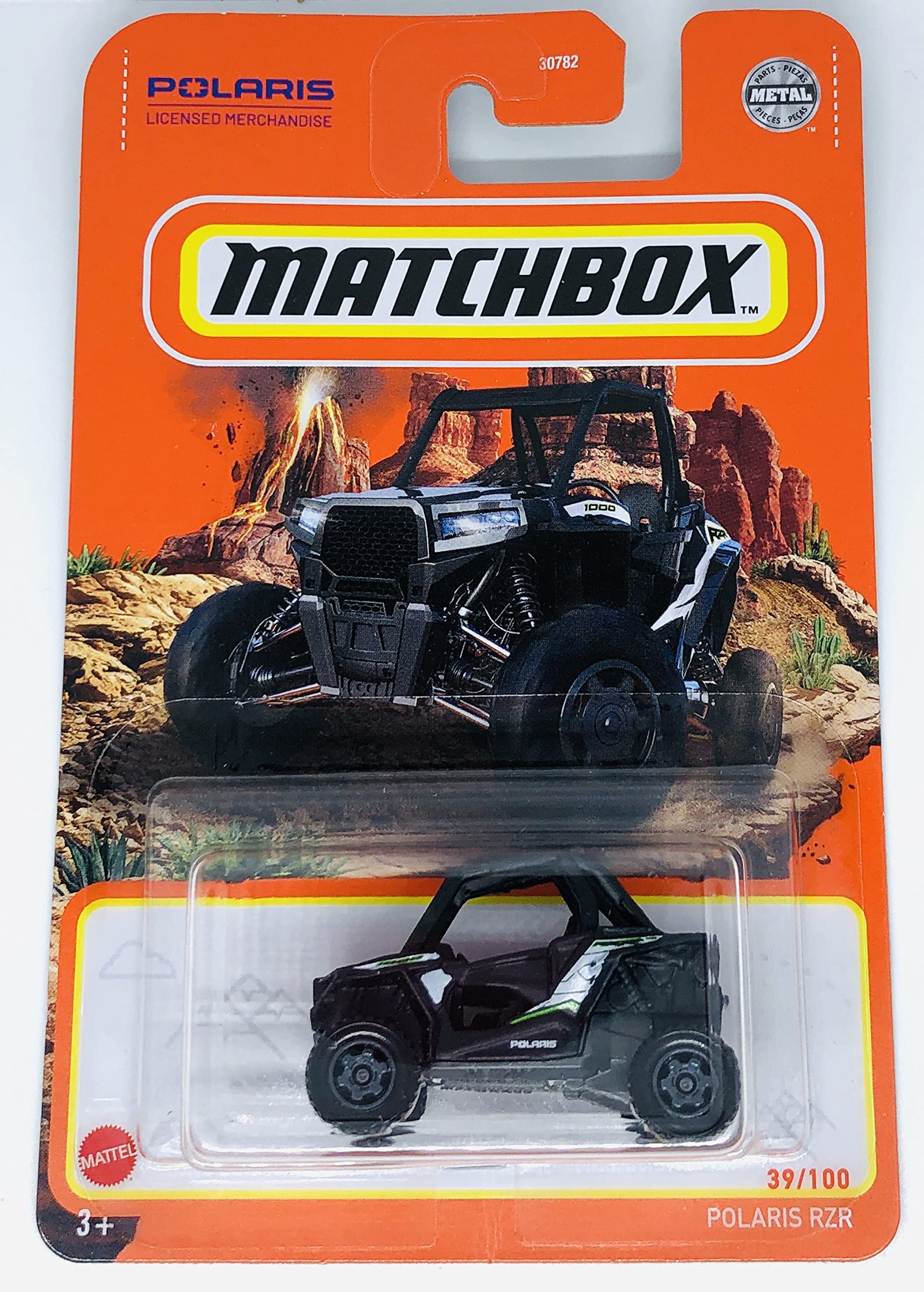 Matchbox 2022 - Polaris RZR - Black - 39/100