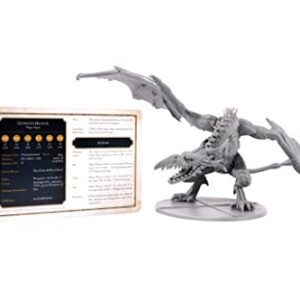 Steamforged Games Dark Souls The Role Playing Game: Guardian Dragon Miniature & Stat Cards