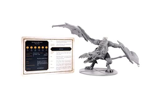 Steamforged Games Dark Souls The Role Playing Game: Guardian Dragon Miniature & Stat Cards