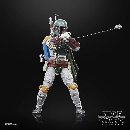 STAR WARS The Black Series Boba Fett, 40th Anniversary Return of The Jedi 6-Inch Collectible Action Figures, Ages 4 and Up