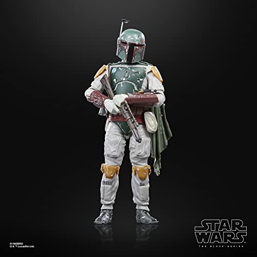 STAR WARS The Black Series Boba Fett, 40th Anniversary Return of The Jedi 6-Inch Collectible Action Figures, Ages 4 and Up