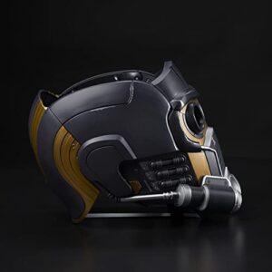 Marvel Legends Series Star-Lord Premium Electronic Roleplay Helmet with Light and Sound FX, Perfect for Adult Halloween Costume, Guardians of The Galaxy Adult Roleplay Gear