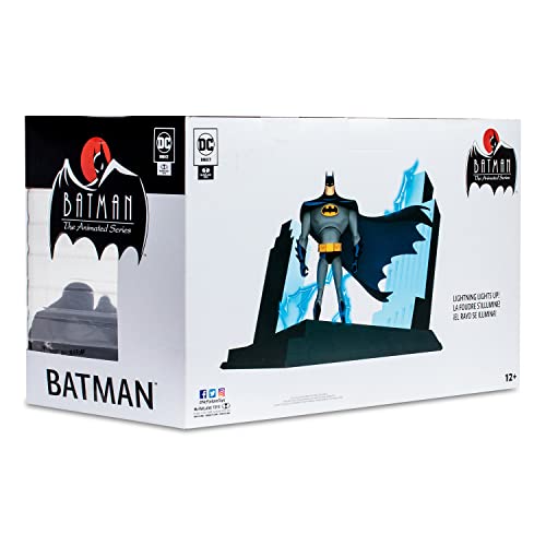 McFarlane Toys - 7-Inch Batman Figure – DC Multiverse Figures – Batman Toys – Gold Label Batman Action Figure – 22 Moving Parts – Collectable Art Card Included