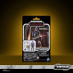 STAR WARS The Vintage Collection Paz Vizsla, The Mandalorian 3.75-Inch Collectible Action Figures, Ages 4 and Up