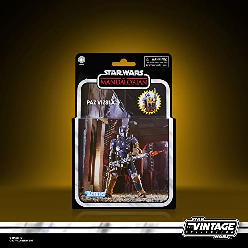 STAR WARS The Vintage Collection Paz Vizsla, The Mandalorian 3.75-Inch Collectible Action Figures, Ages 4 and Up