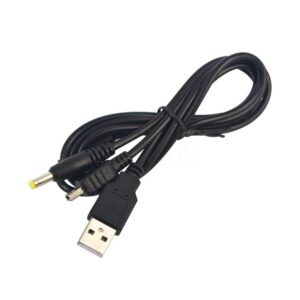 2 in 1 usb 2.0 data transfer sync charge charger cable cord for psp 2000 3000 ps vita replacement