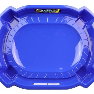 Aimoly Stadium Battle Arena for Beyblade Burst Battling Tops Game (Blue2)