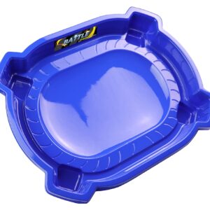 Aimoly Stadium Battle Arena for Beyblade Burst Battling Tops Game (Blue2)