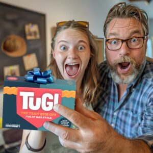 TUG! Trivia Battle Board Game | 2-20 Players | Tuga War in a Box | Party Game | Adults & Kids 12 13 14 15 + | 1400 Questions | Best Fun Card Games for Family, Couples, Teens