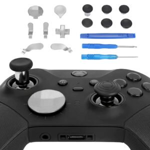 13 in 1 Metal Thumbsticks for Xbox One Elite Series 2,Metal Mod 6 Swap Joystick,Paddles,D Pads,for Elite Series 2 Controller Accessory Parts,Game Accessory Replacement