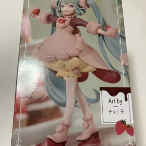 Hatsune Miku Sweet Sweets Series Figure, Strawberry Chocolate Short, 1 Type, Prize, (00830003)