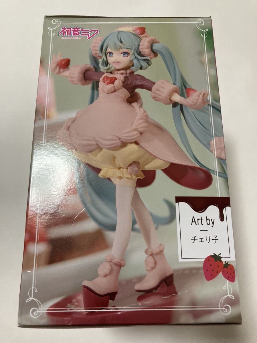 Hatsune Miku Sweet Sweets Series Figure, Strawberry Chocolate Short, 1 Type, Prize, (00830003)