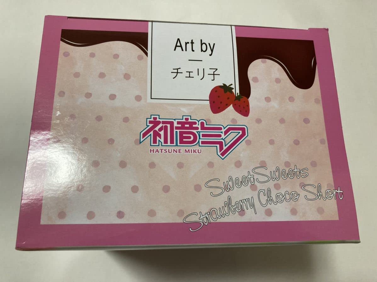 Hatsune Miku Sweet Sweets Series Figure, Strawberry Chocolate Short, 1 Type, Prize, (00830003)