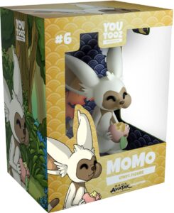 momo vinyl figure, 3.4" momo from avatar the last airbender, high detailed collectible figure - youtooz avatar the last airbender collection