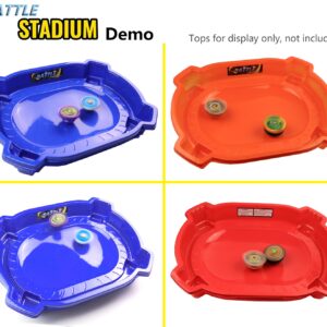 Aimoly Stadium Battle Arena for Beyblade Burst Battling Tops Game (Blue2)