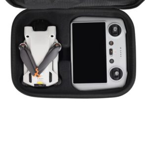 Anbee Mini 3 Pro Carrying Case, Hard Shell Rainproof Storage Bag Travel Box Compatible with DJI Mini 3 Pro Drone