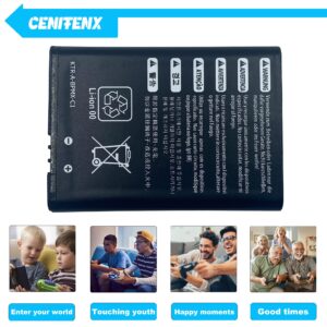 CENIFENX New 3DS Battery, KTR-003 3.7V 1400mAh Replacement for Nintendo New 3DS Game Player Battery, with Repair Tool Kit (Not for Nintendo 3DS, 3DS XL, New 3DS XL)