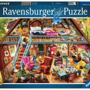 Ravensburger Goldilocks Gets Caught! 1000 Piece Jigsaw Puzzle for Adults | Unique Softclick Technology | Vibrant, Glare-Free Finish | Durable Quality | FSC Certified