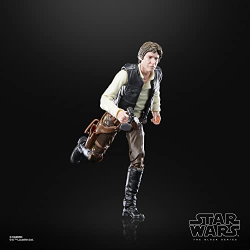 STAR WARS The Black Series Han Solo, Return of The Jedi 40th Anniversary 6-Inch Collectible Action Figures, Ages 4 and Up