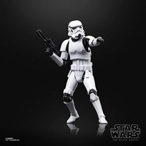 STAR WARS The Black Series Stormtrooper, Return of The Jedi 40th Anniversary 6-Inch Collectible Action Figures, Ages 4 and Up