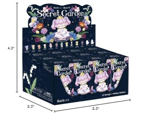 Rolife Nanci Blind Box-Secret Garden Series, 1PC Exclusive Action Figure Box, Popular Collectible Toy Cute Action Figure Creative Kits for Birthday Gifts/Christmas Holiday