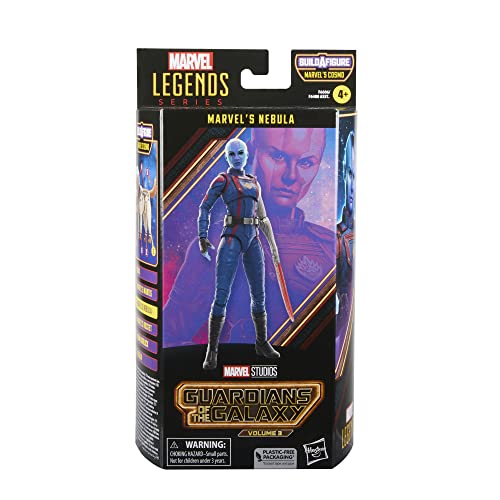 Marvel Legends Series Nebula, Guardians of The Galaxy Vol.3 6-Inch Collectible Action Figures, Toys for Ages 4 and Up