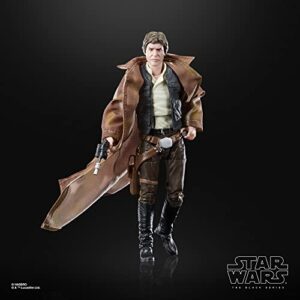 STAR WARS The Black Series Han Solo, Return of The Jedi 40th Anniversary 6-Inch Collectible Action Figures, Ages 4 and Up