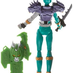 Power Rangers Dino Fury Cosmic Armor Green Ranger, 6-Inch Action Figures Make Great Gifts for Boys and Girls Ages 4 and Up