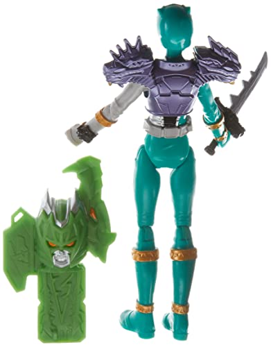 Power Rangers Dino Fury Cosmic Armor Green Ranger, 6-Inch Action Figures Make Great Gifts for Boys and Girls Ages 4 and Up