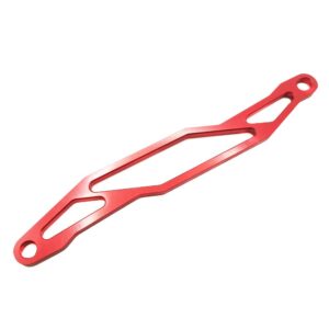 Alloy Battery Plate for Tamiya TT02 TT02B RC Batt Plate 54555 Upgrade Parts (Red)