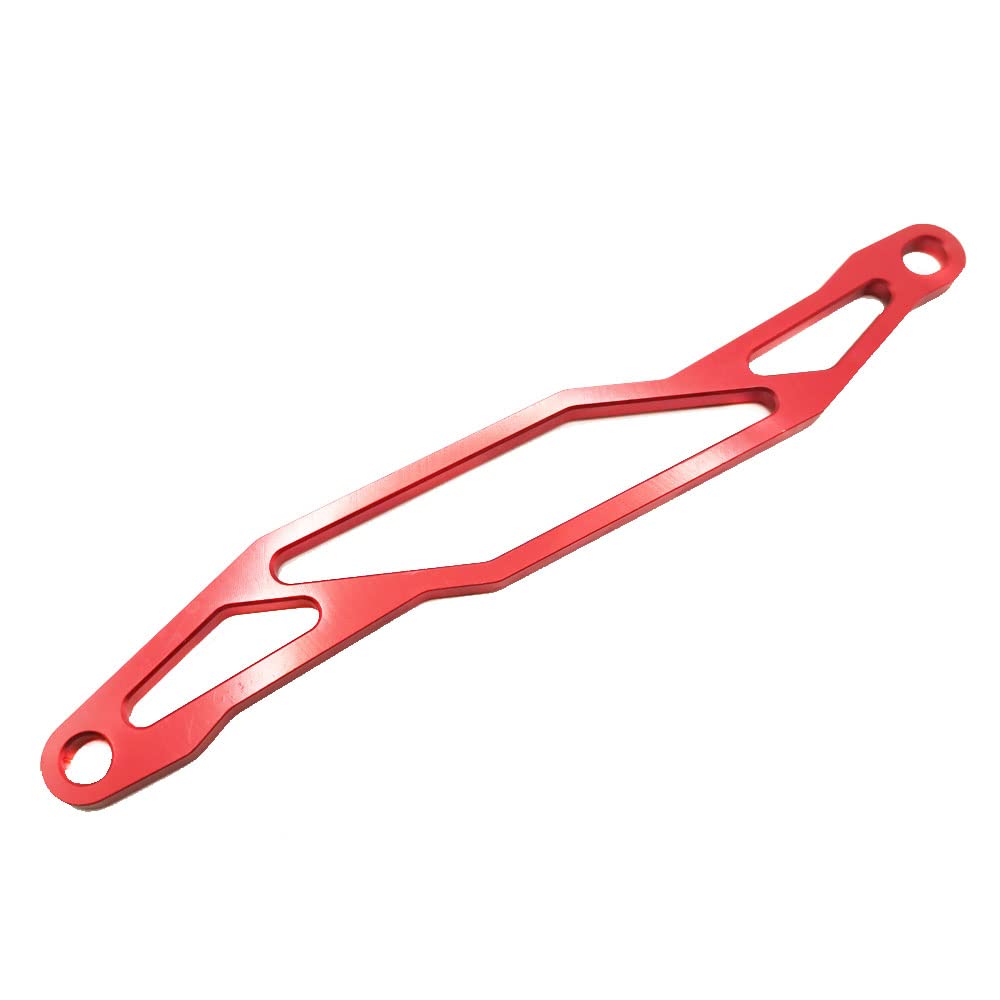 Alloy Battery Plate for Tamiya TT02 TT02B RC Batt Plate 54555 Upgrade Parts (Red)