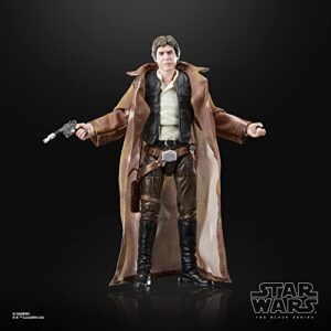 STAR WARS The Black Series Han Solo, Return of The Jedi 40th Anniversary 6-Inch Collectible Action Figures, Ages 4 and Up