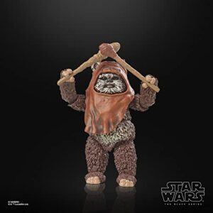 STAR WARS The Black Series Wicket, Return of The Jedi 40th Anniversary 6-Inch Collectible Action Figures, Ages 4 and Up