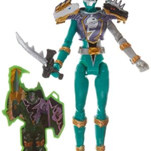 Power Rangers Dino Fury Cosmic Armor Green Ranger, 6-Inch Action Figures Make Great Gifts for Boys and Girls Ages 4 and Up