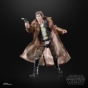 STAR WARS The Black Series Han Solo, Return of The Jedi 40th Anniversary 6-Inch Collectible Action Figures, Ages 4 and Up