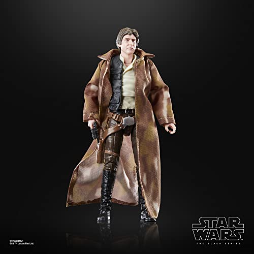 STAR WARS The Black Series Han Solo, Return of The Jedi 40th Anniversary 6-Inch Collectible Action Figures, Ages 4 and Up