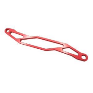 Alloy Battery Plate for Tamiya TT02 TT02B RC Batt Plate 54555 Upgrade Parts (Red)