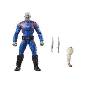 marvel legends series drax, guardians of the galaxy vol. 3 6-inch collectible action figures, toys for ages 4 and up