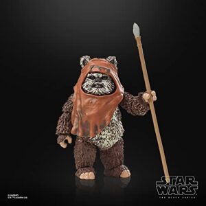 STAR WARS The Black Series Wicket, Return of The Jedi 40th Anniversary 6-Inch Collectible Action Figures, Ages 4 and Up