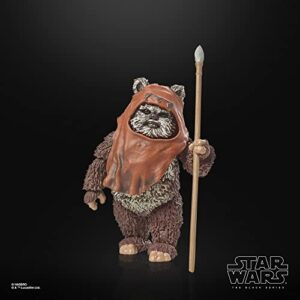 STAR WARS The Black Series Wicket, Return of The Jedi 40th Anniversary 6-Inch Collectible Action Figures, Ages 4 and Up