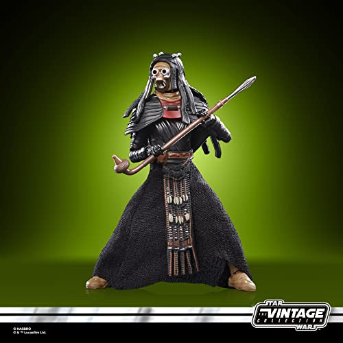 STAR WARS The Vintage Collection Tusken Warrior, The Book of Boba Fett 3.75-Inch Collectible Action Figure, Ages 4 and Up