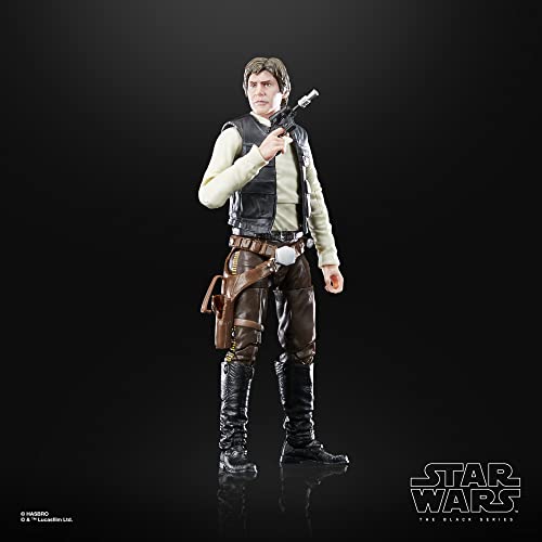 STAR WARS The Black Series Han Solo, Return of The Jedi 40th Anniversary 6-Inch Collectible Action Figures, Ages 4 and Up