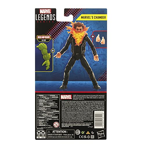 Marvel Legends Series Chamber Generation X Comics,X-Men Collectible 6-Inch Action Figure