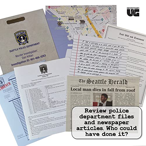 Murder Mystery Party Case Files: Killer Startup for 1 or More Players Ages 14 and Up