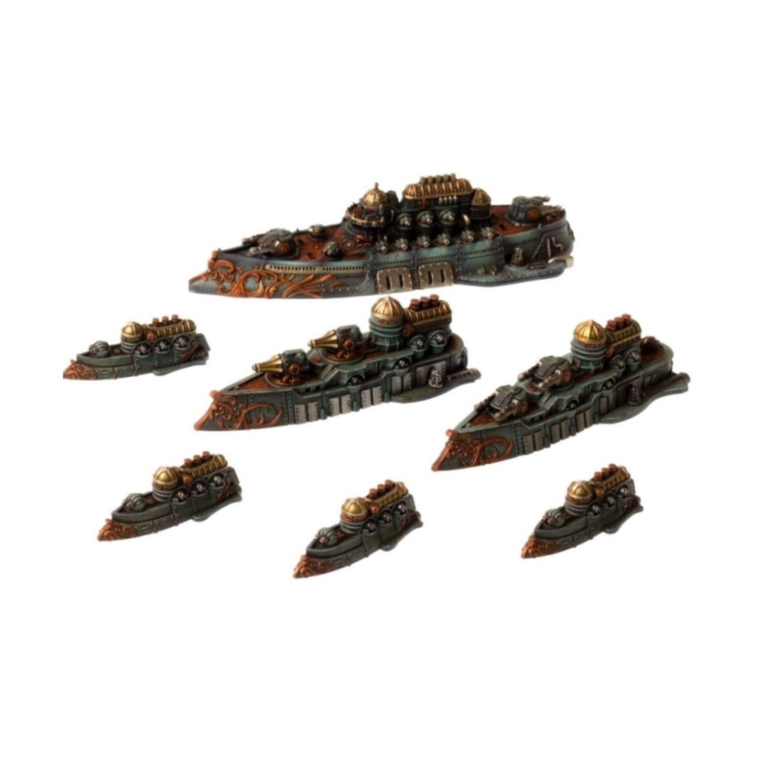 Warcradle Studios Oriflamme Battlefleet Set