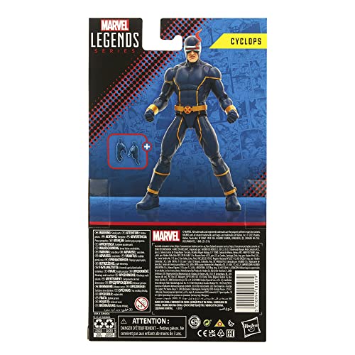 Marvel Legends Series: Cyclops Astonishing X-Men Collectible 6-Inch Action Figure