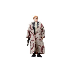 star wars retro collection han solo (endor), return of the jedi 3.75-inch collectible action figures, ages 4 and up