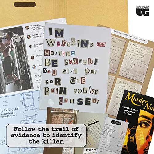 Murder Mystery Party Case Files: Murder Noir for 1 or More Players Ages 14 and Up